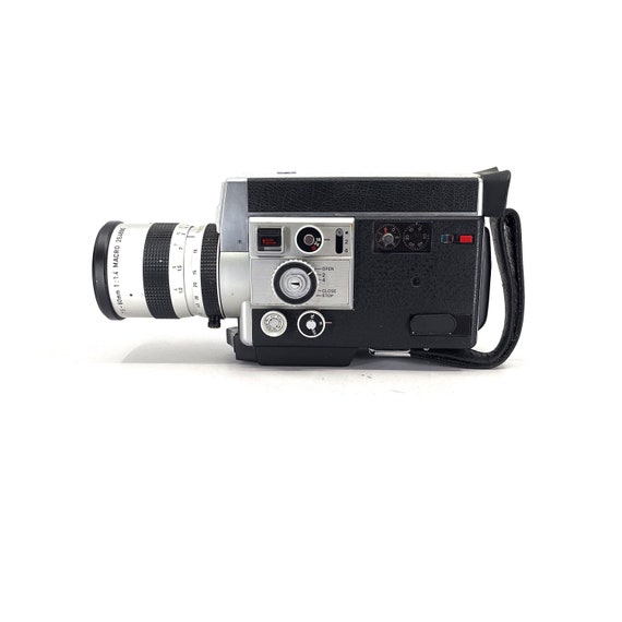 【動作品】Canon Auto Zoom 814 Super8 8mmカメラ Super 8 Film Camera TESTED Working Canon Auto Zoom 814 8mm FREE