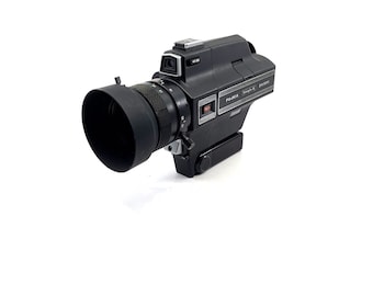 Fujica ZX500 Single 8 Camera TESTED 8mm Film Camera TESTED