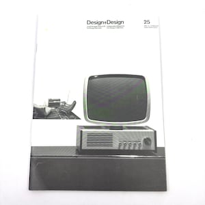 Wega Vision 2000 Dieter Rams vintage Graphic design Brionvega design magazine industrial design book Bauhaus Braun+Design VERYxRARE