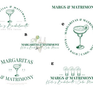 Personalized Bachelorette Party Logo, Custom Bachelorette Logo ...