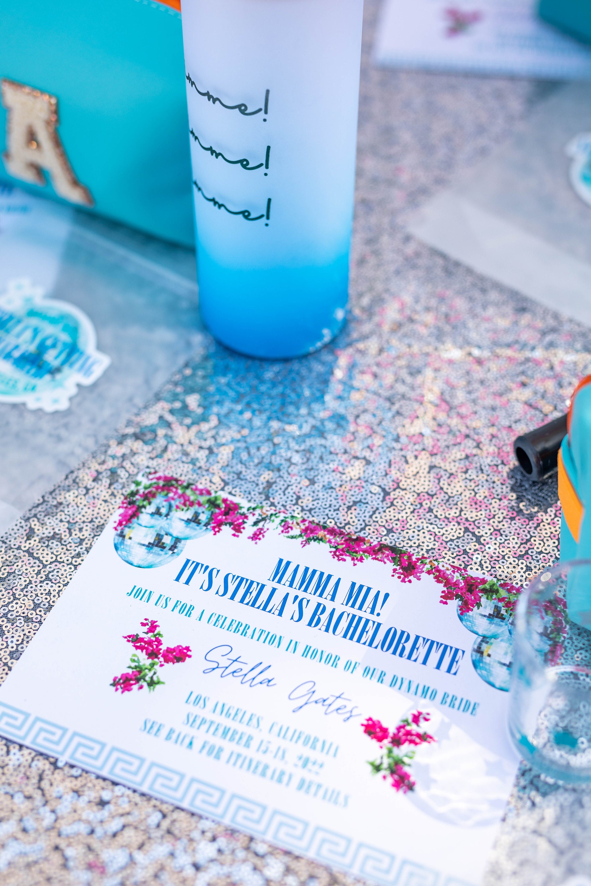 Personalized Bachelorette Party Itinerary, Custom Bachelorette Invite ...