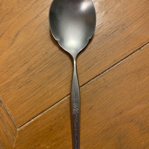 Woodcrest Oneida Japan Northland Solid Smooth Casserole Spoon