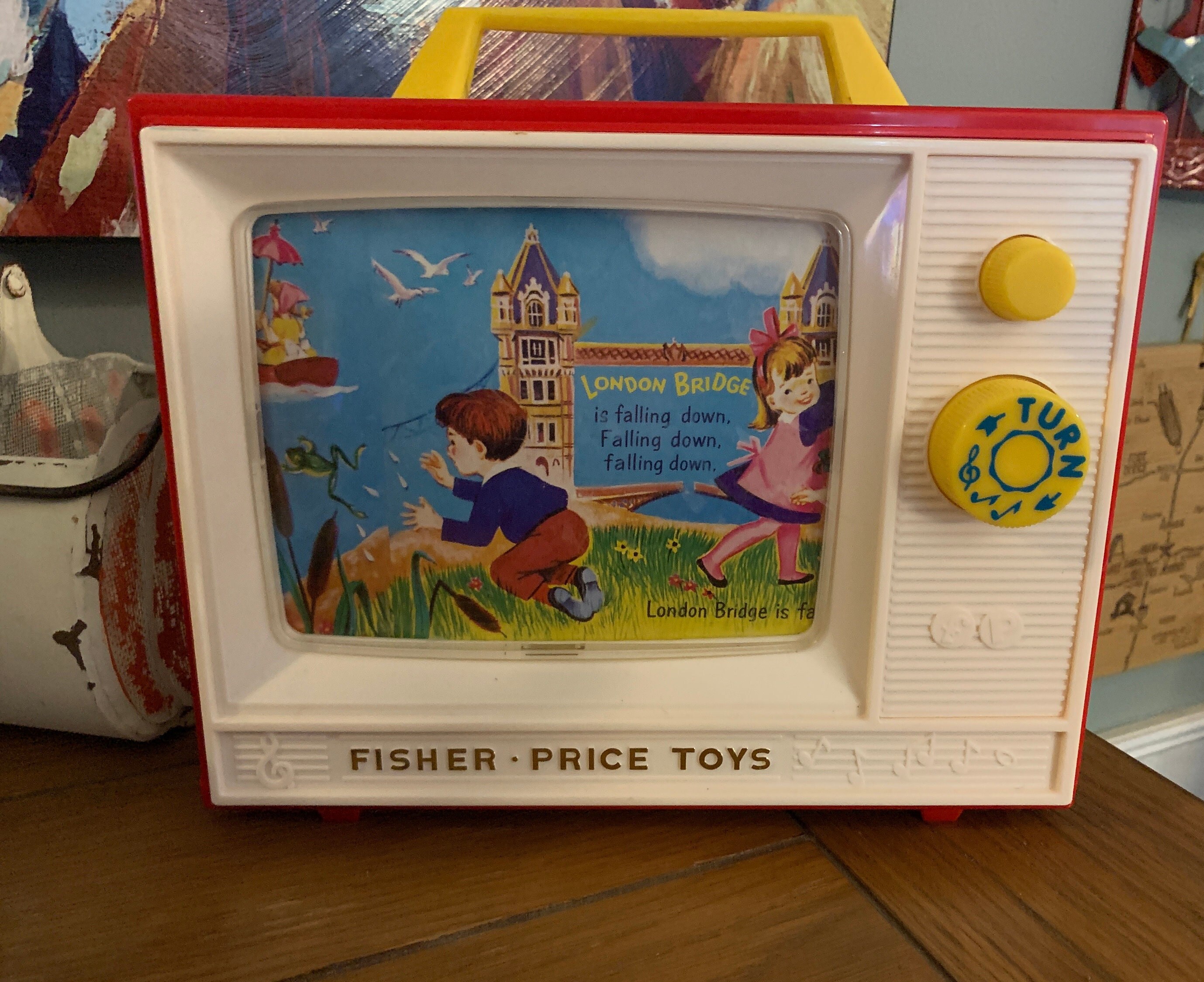 Fisher price giant screen music cheap box 2009