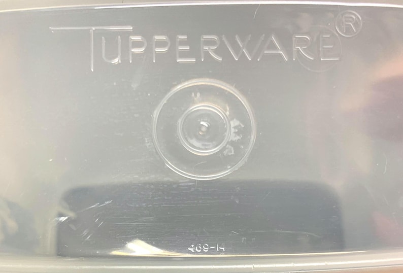 Tupperware Bottom Tupperware Modular Mate Cereal Keeper Bottom #469-14 Green Lid #471-9 ...