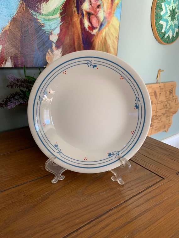 Corning Ware Corelle country Violets Dessert Plate 6 3 4 Diameter Etsy