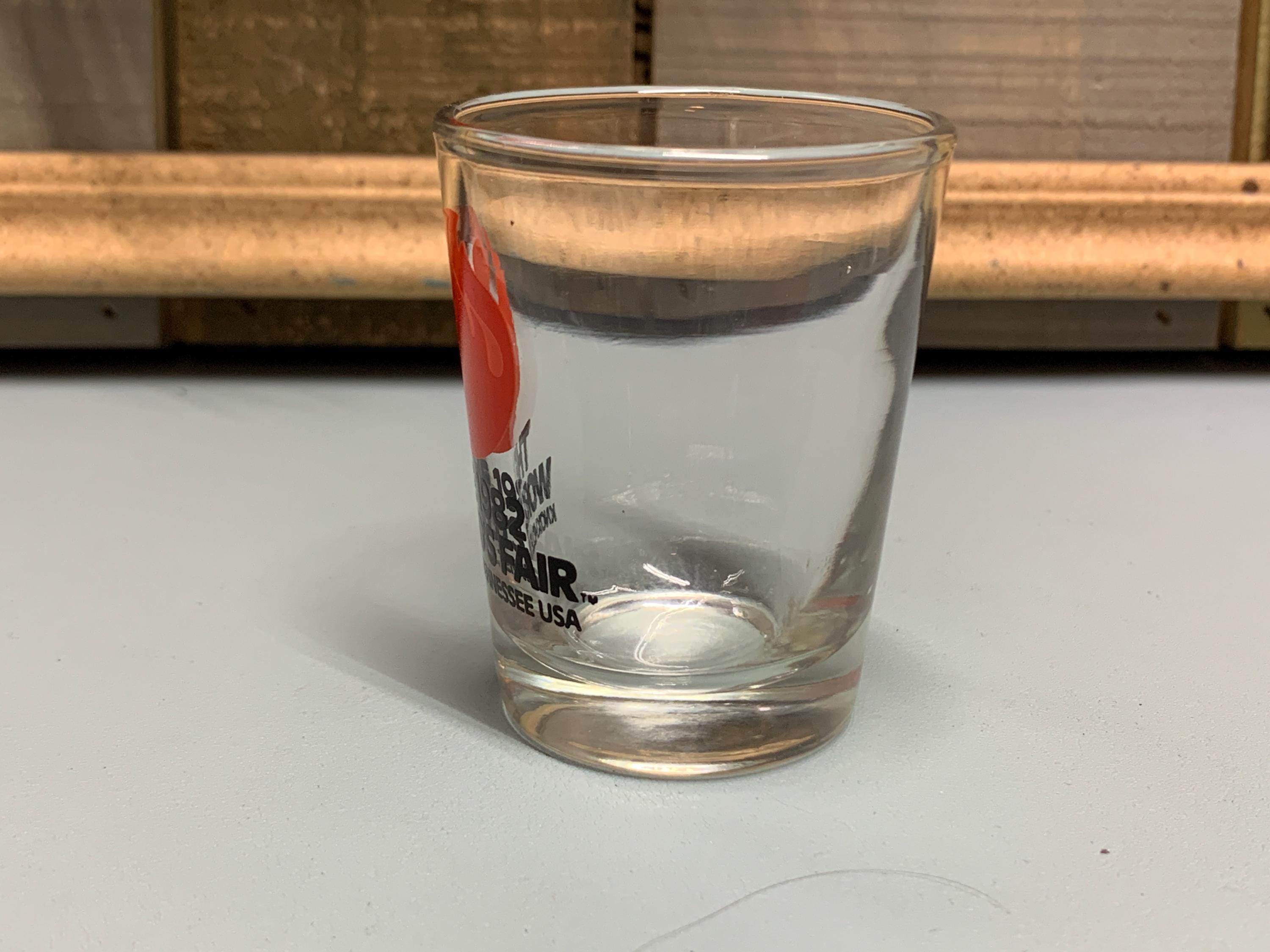 1982 Worlds Fair Shot Glass - Knoxville, Tennessee - Etsy