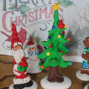 Hippie Santa Figurines - Etsy
