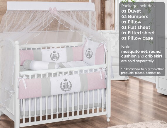 teddy bear crib bedding