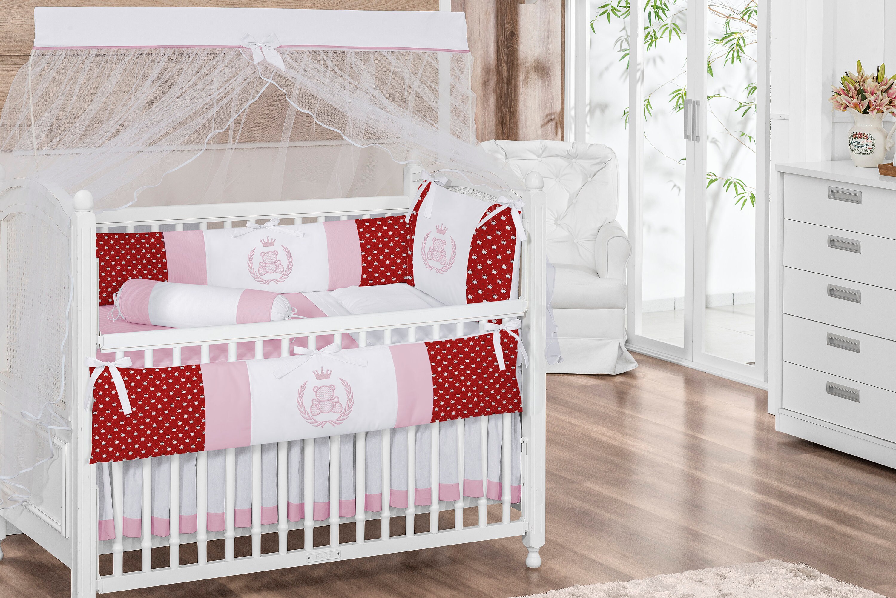 burgundy baby bedding