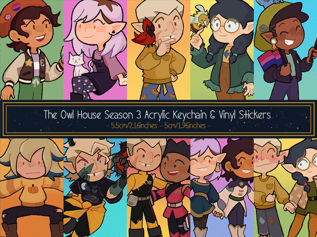 The Owl House Season 3 Stickers 