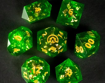 Forest Treasure | TTRPG Dice set for Dungeons and Dragons