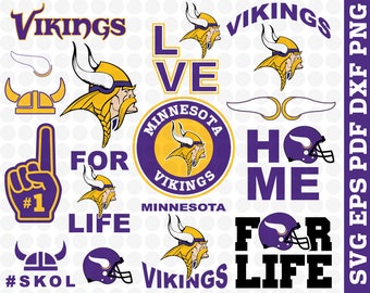 Download Vikings logo svg | Etsy