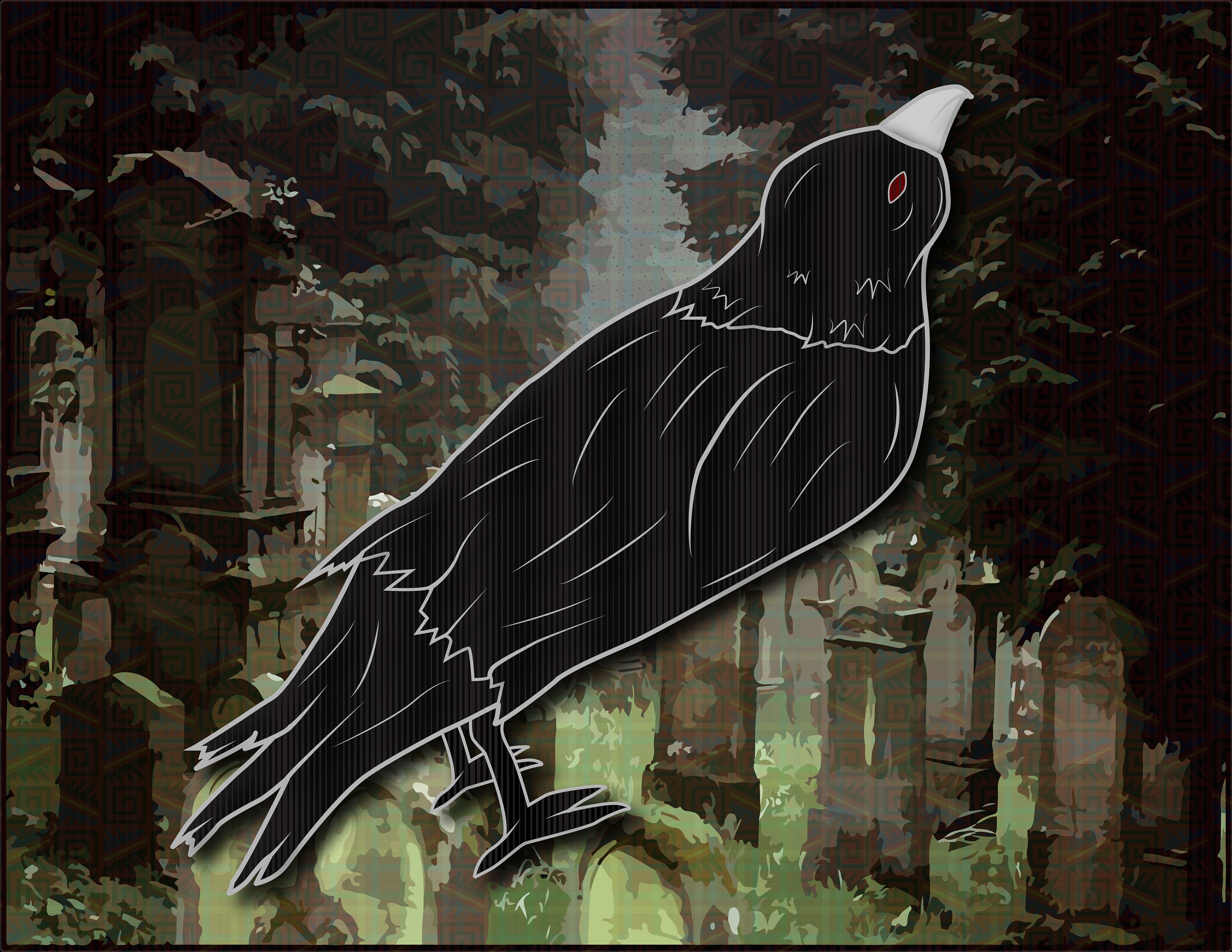 Corvus Print - Etsy
