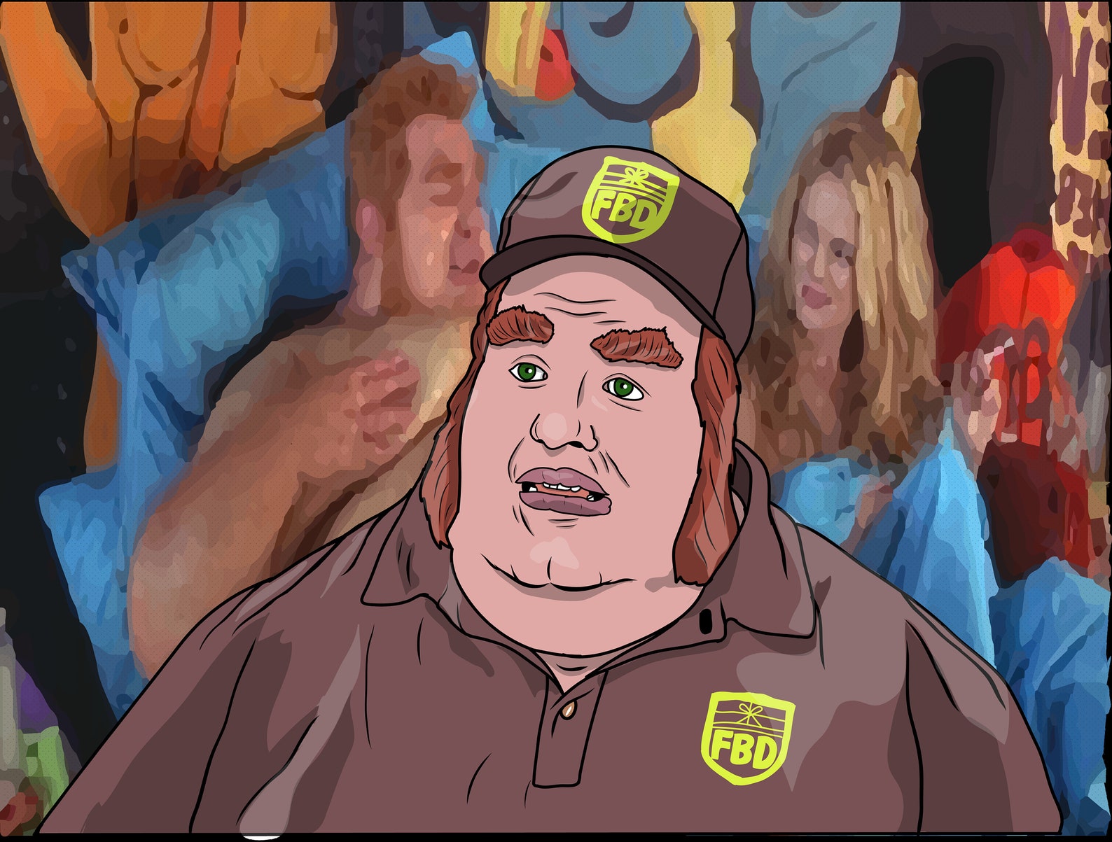 Fat Bastard Austin Powers 8.5 x 11 Print Etsy