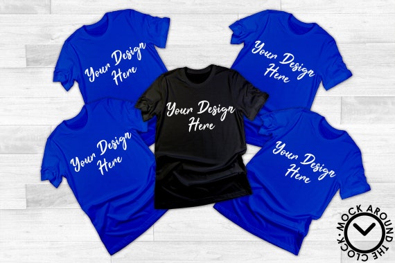 Group T-Shirts Mockup Bachelor Bachelorette Party Bella And Canvas
