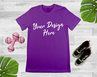 Purple Anvil Shirt Etsy
