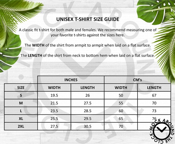 Bella Canvas 3719 Pullover Hoodie Adult Size Guide Chart Etsy