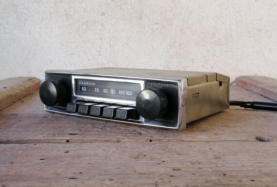 Car Radio Vintage Clarion Made in Japan Model RE-I22A - Etsy