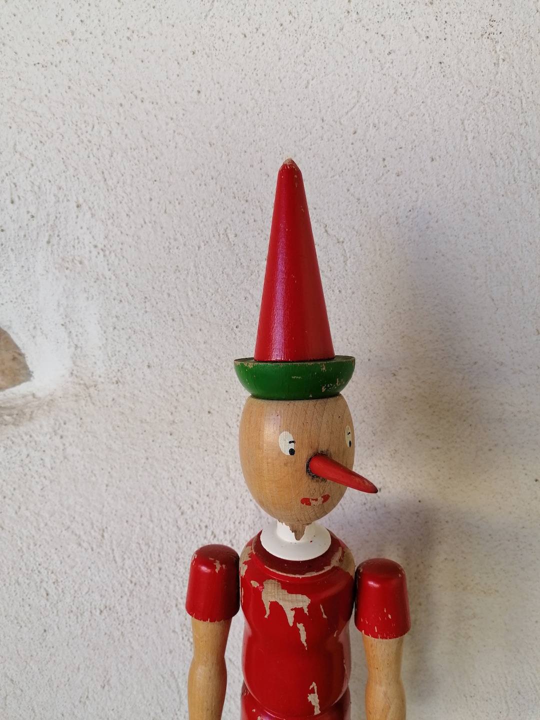 Pinocchio Jouet Ancien Avec Clé - Vers 1950 - Mécanique - PROMO