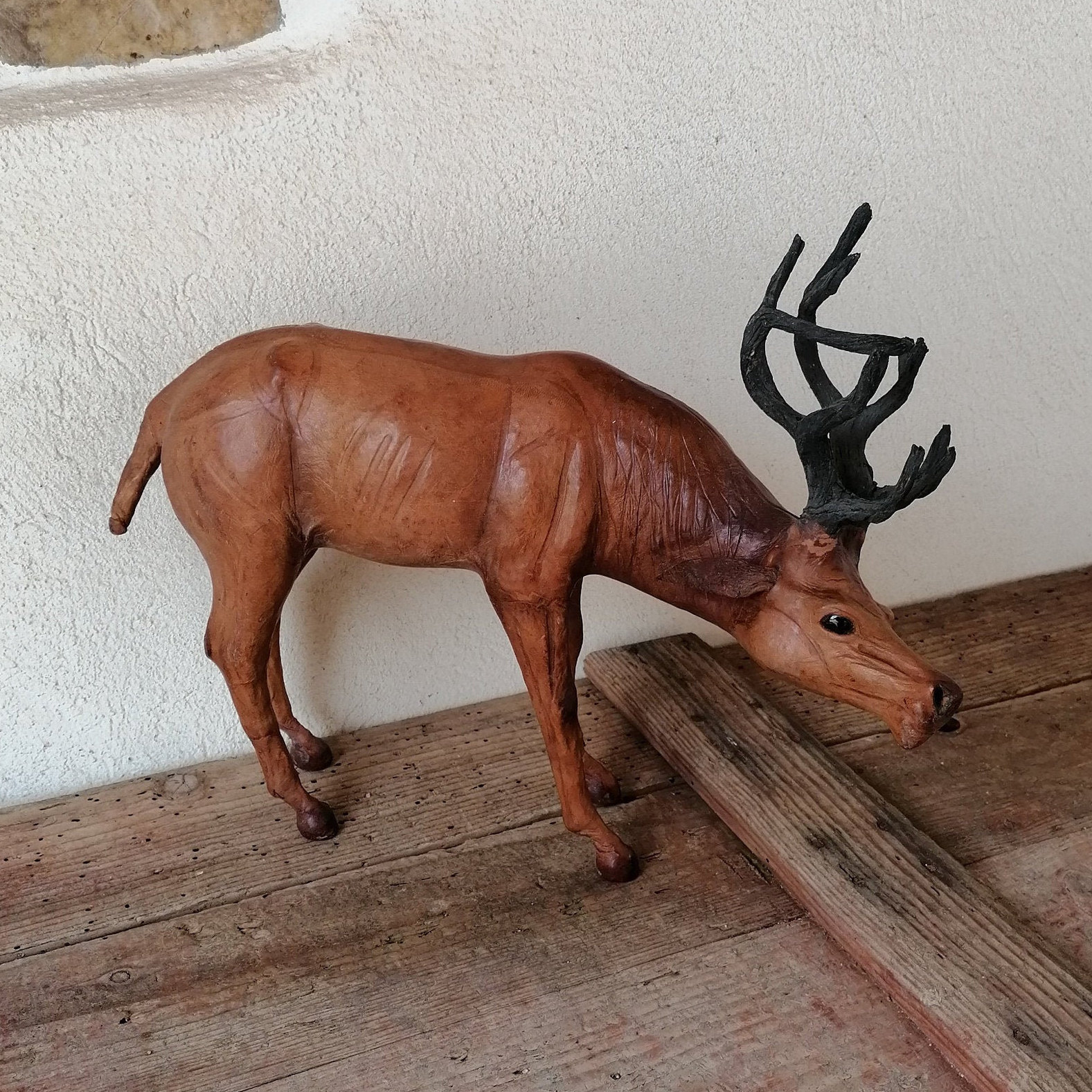 Statue Deer Animals Wood Hunting Stuffed Animals Décor Etsy UK