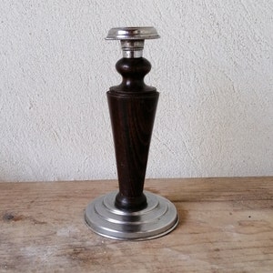 Vintage kandelaar Art Deco &#39;jaren &#39;40 Italiaans, boerderij decor, antieke Italiaanse items,
