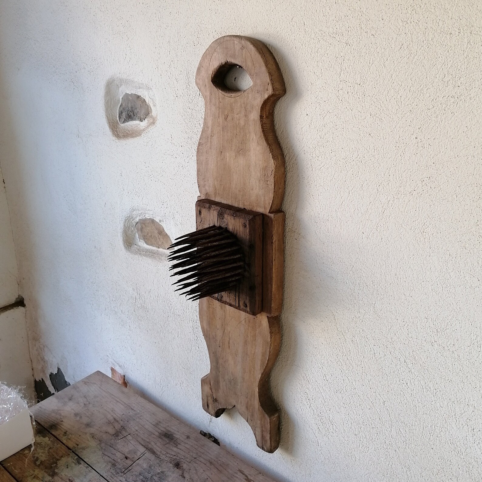 ABAKUHAUS Natale Arazzo, Divertente Pupazzo di Neve, Tessitura della