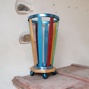 Vintage 1960s Italian umbrella stand, umbrella stand, umbrella support, entrance furniture, office items