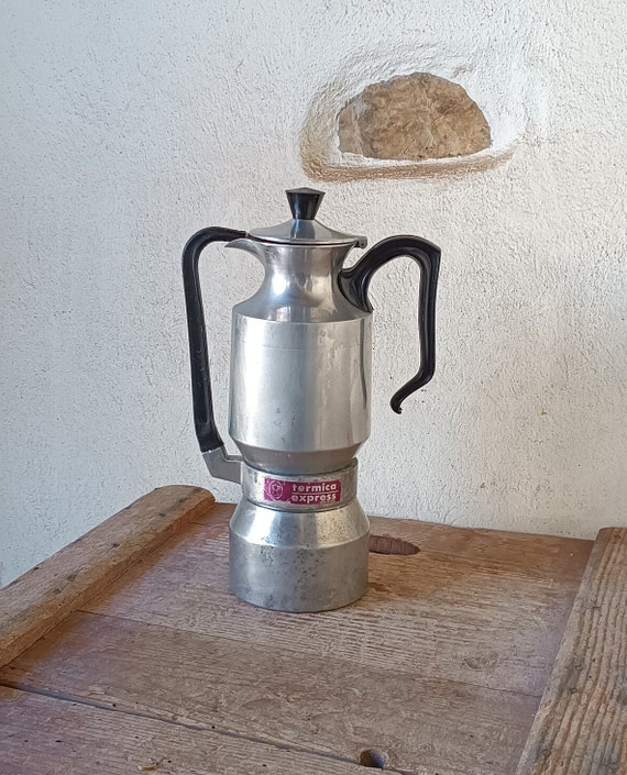 Moka Pot , Vintage Italian Coffee Maker , Espresso Coffee Maker