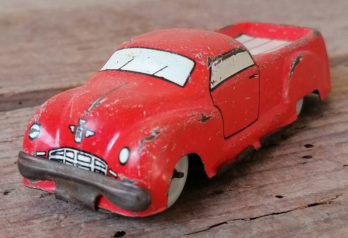 古いブリキ ITALY AMB Marchesini FIAT-600 / MULTIPLA ITALY / TIN