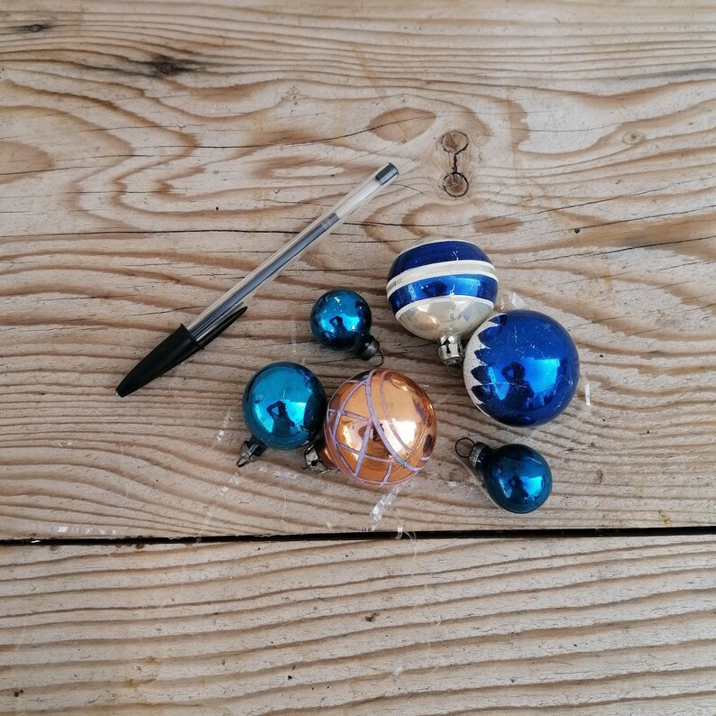 25 decorazioni natalizie vintage in vetro anticato, mini palline retrò per albero di Natale, Halloween, Capodanno, San Valentino, vacanze, eventi e decorazioni per feste di nozze