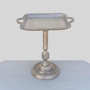 Table basse rectangulaire vintage de style marin, en métal avec poignées, table d'appoint pour le salon, style nautique, industriel, marin