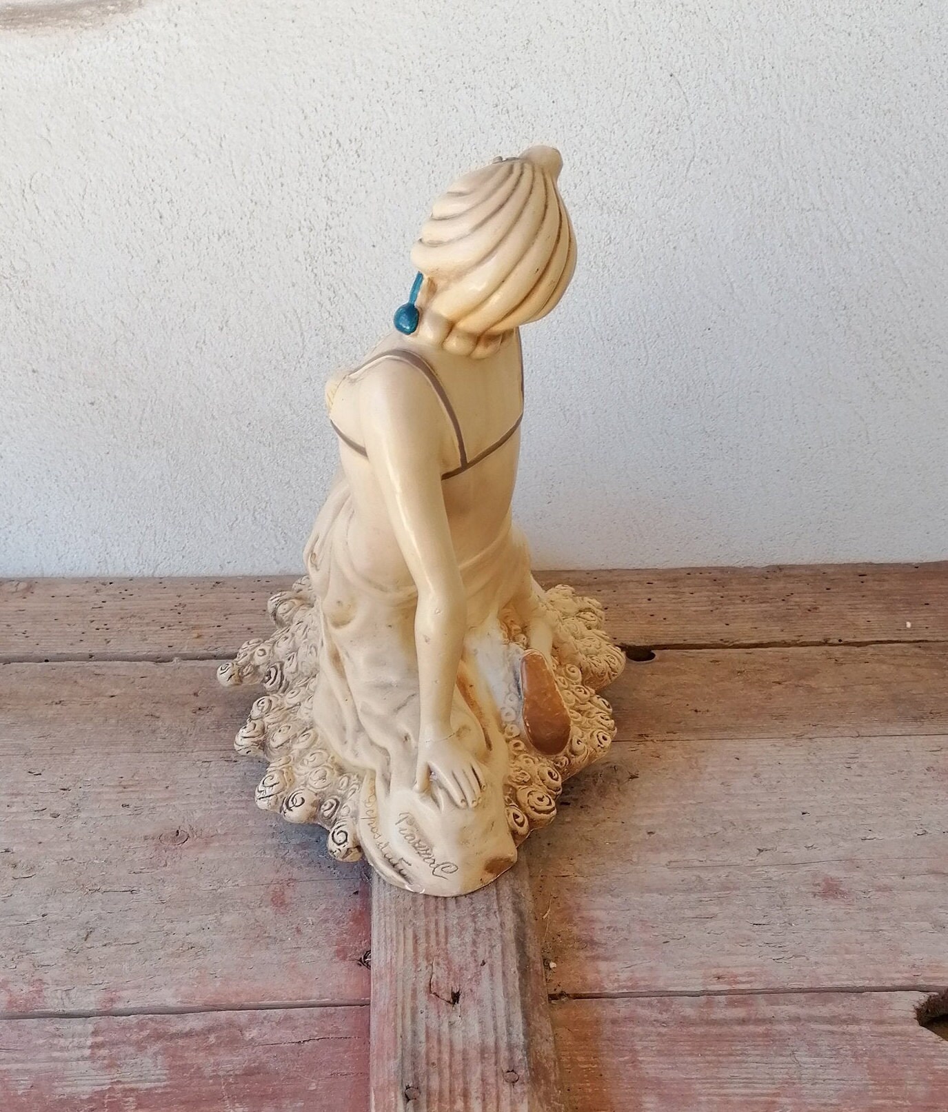 Ancient Italian Terracotta Sculpture Statue of a Lady From Etsy