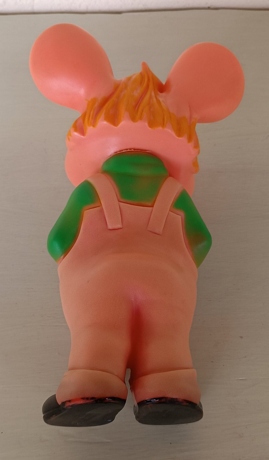 Topo Gigio, Italian Soft Plastic Puppet, Collectible, Vintage Toys