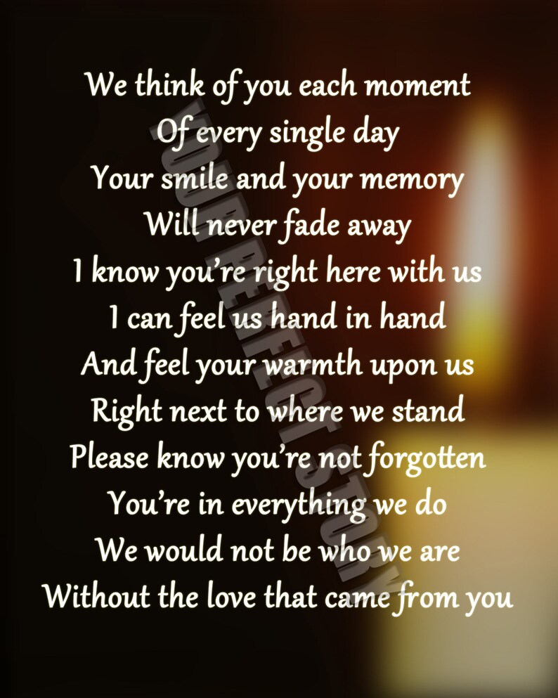 Remembrance Plaque Remembrance Gift Memorial Poem Sympathy Etsy remembrance-plaque-remembrance-gift-memorial-poem-sympathy-etsy