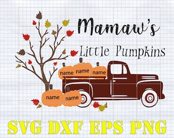 Download Grandmas Pumpkin Svg Etsy