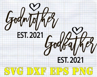 Promoted To Godmom Etsy