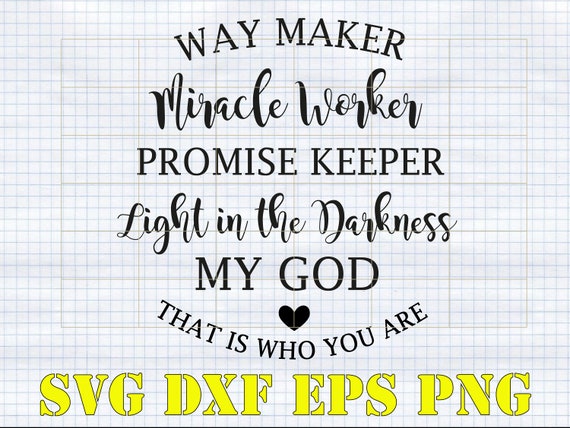 Free Free 175 Waymaker Svg File Free SVG PNG EPS DXF File