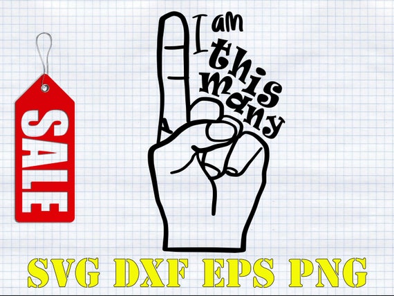 Download I Am This Many Kids Birthday Svg Files I M 1 One Svg Etsy