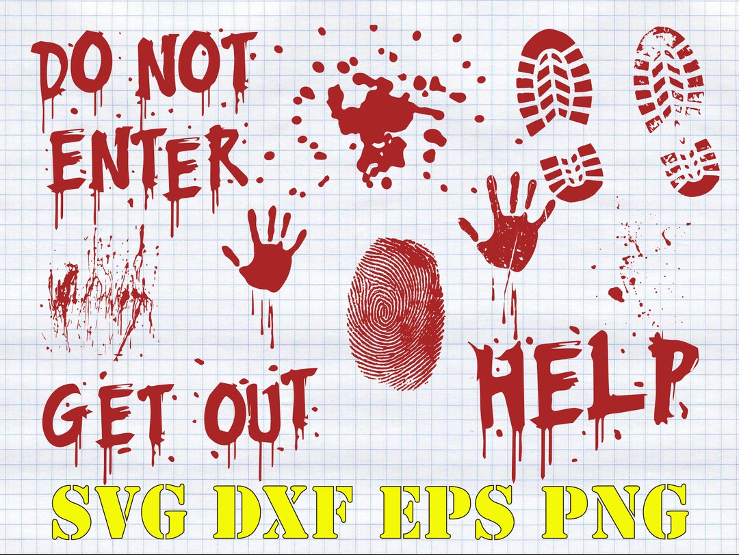 Blood Splatter SVG Bundle Blood Svg Halloween Blood SVG - Etsy