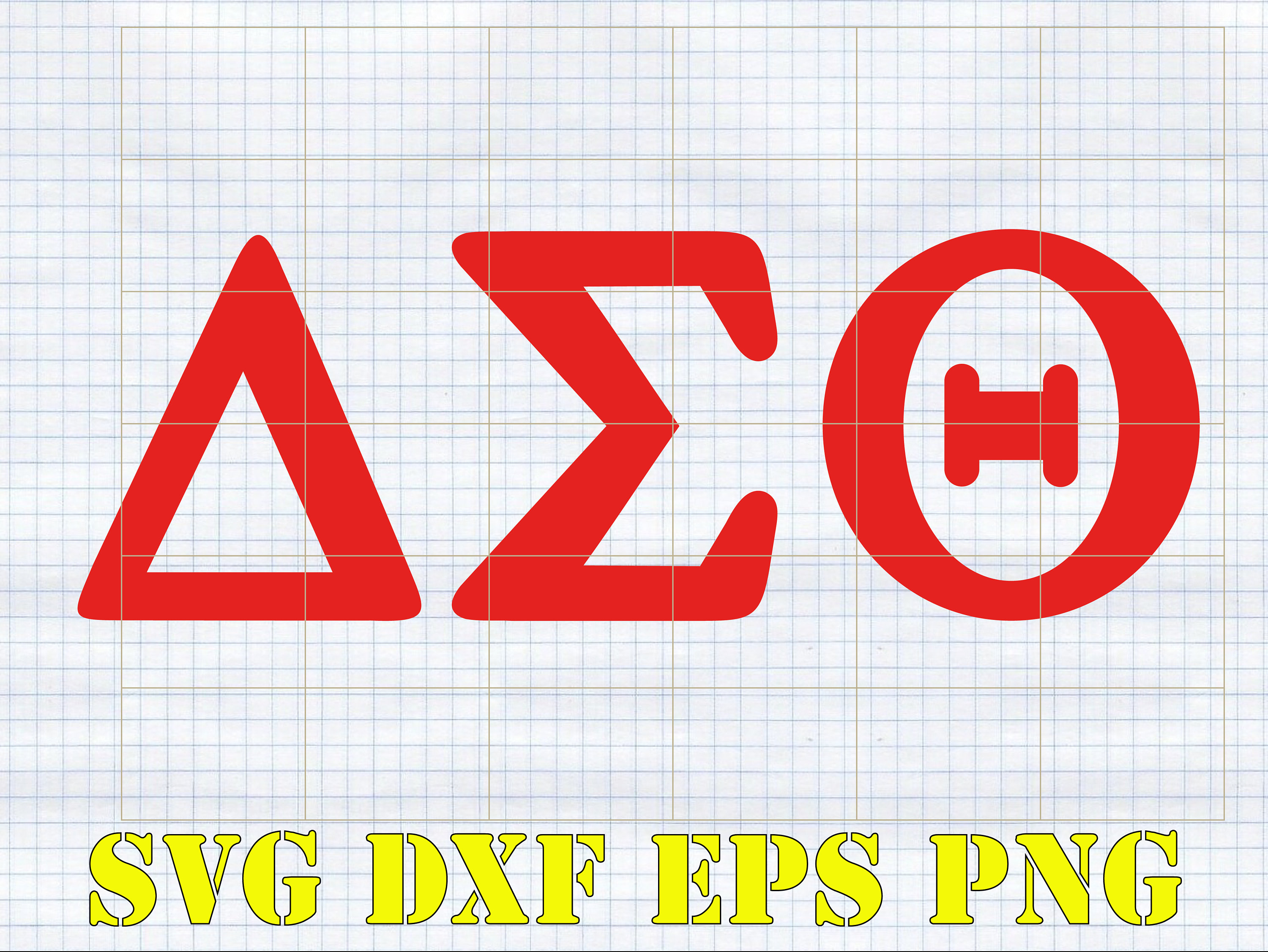 Delta Sigma Theta SVG and PNG File Sublimation PNG Delta - Etsy
