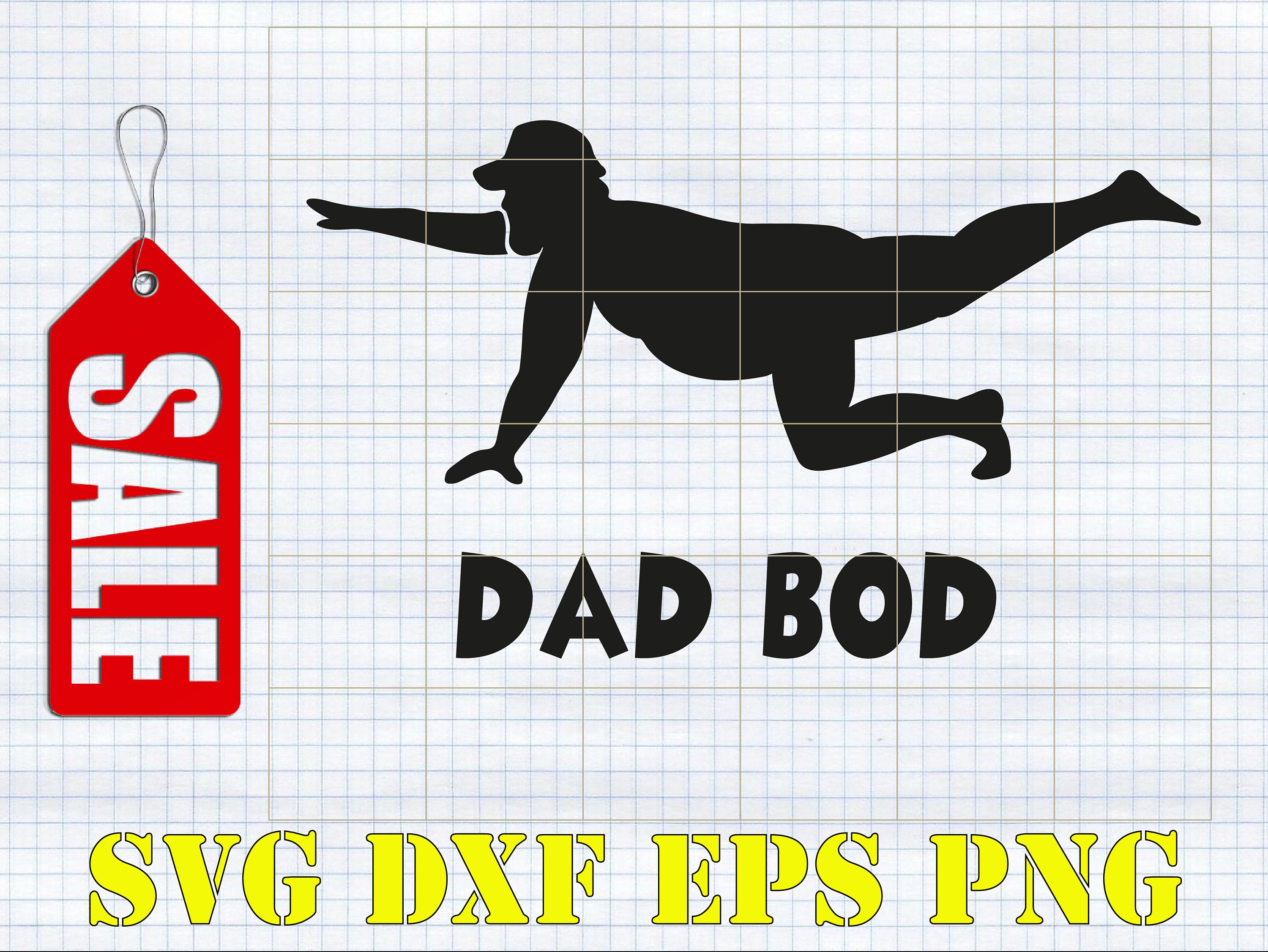 Dad Bod, Fat Man SVG, Funny SVG, Offensive SVG, Fathers Day Svg ...