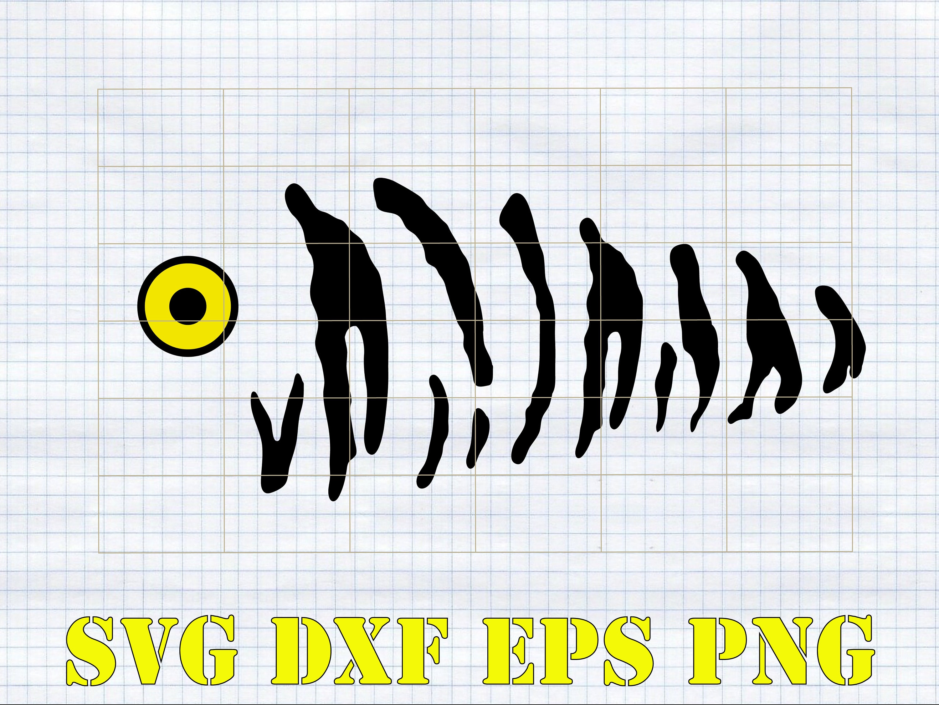 Download Fishing Lure Svg Png Dxf Fishing Lure Pattern Svg Cut File Etsy
