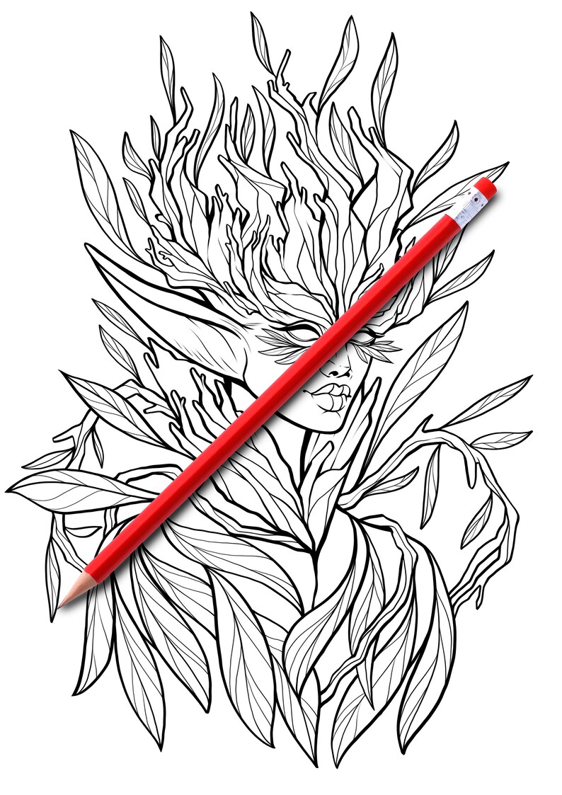 Download Adult Coloring book Mystic World. Pdf file of digital ...