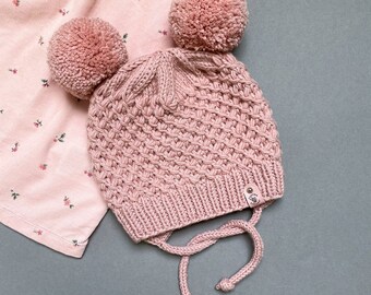 Knitting instructions for a children's hat