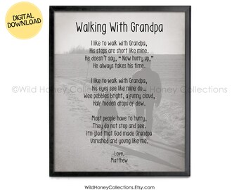 Download Grandpa Poems Etsy