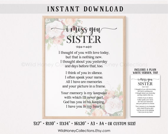 missing you sister quotes