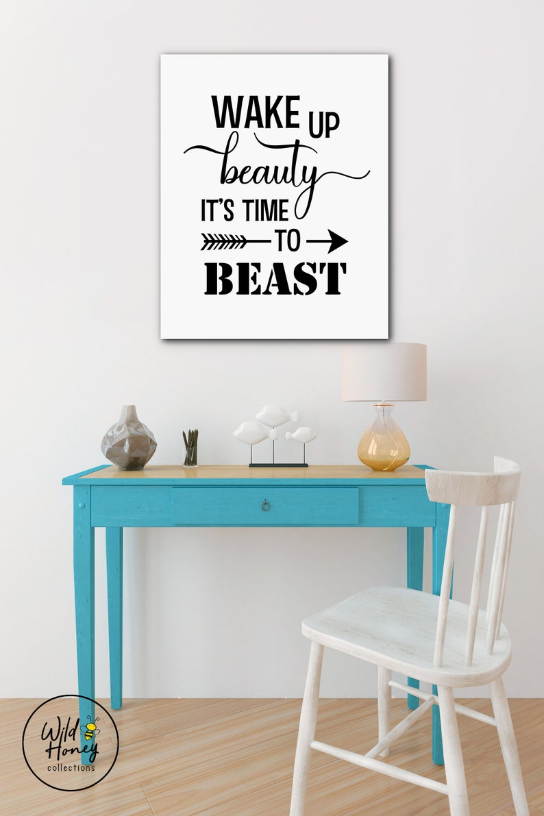 wake-up-beauty-it-s-time-to-beast-inspirational-printable-etsy
