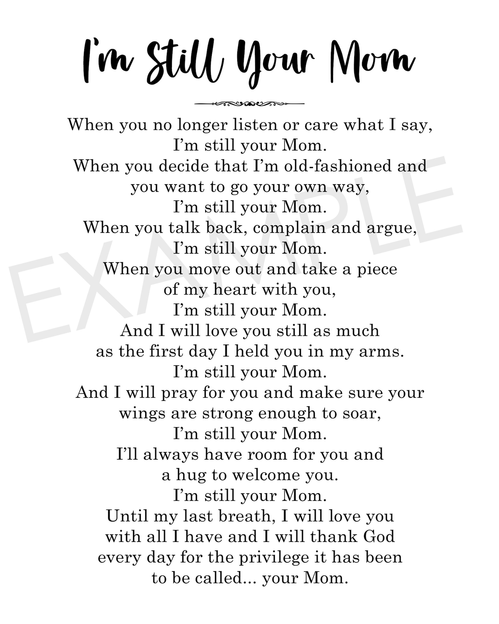 I'm Still Your Mom Gift for Daughter Gift for Son Gift - Etsy Australia