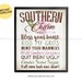 Southern Sayings Southern Quotes Printable Wall Art - Etsy