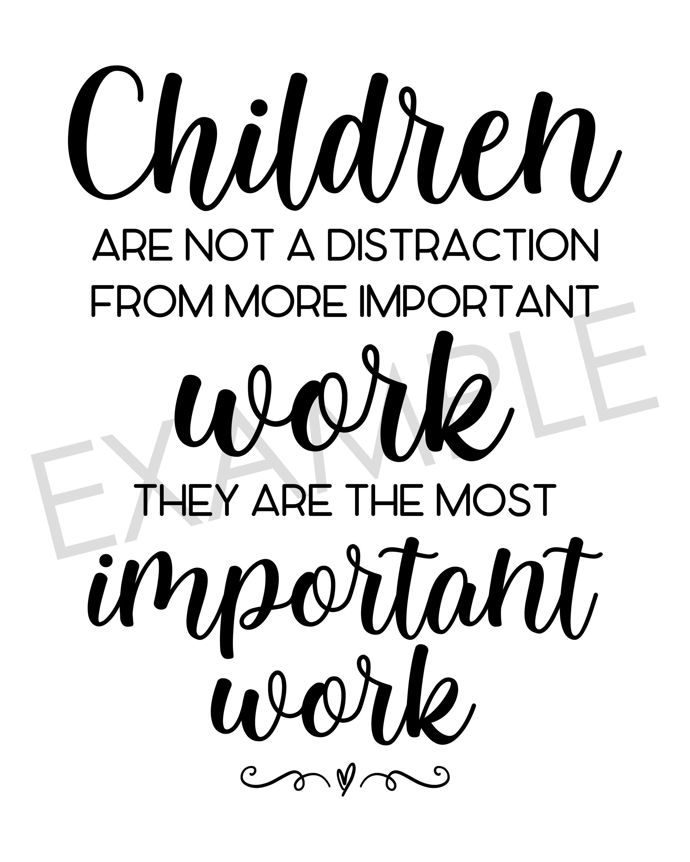 Children Definition Printable Decor A Heritage From the Etsy